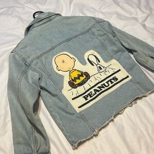 Zara jacket big girls peanuts